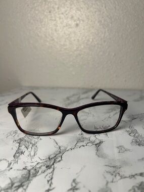Roberto Cavalli Burgundy and Tortoiseshell Glasses Scratches